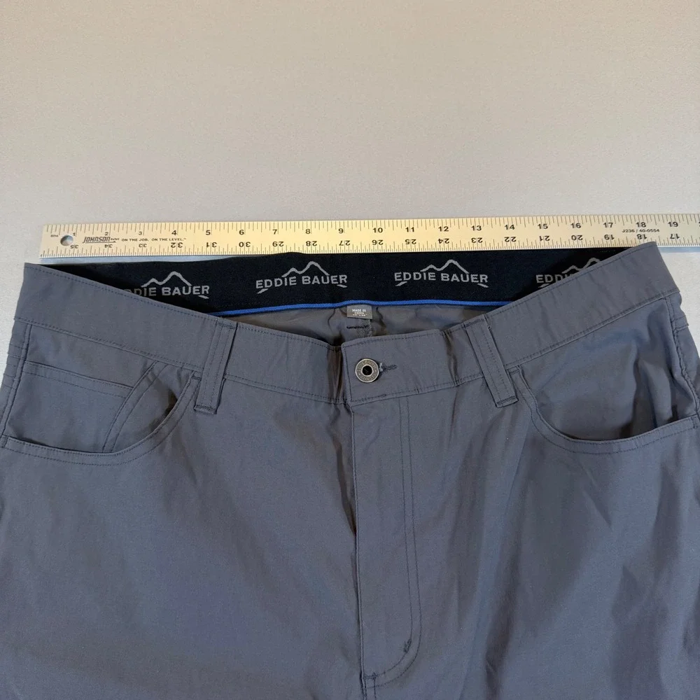 Eddie Bauer Horizon Guide Gray Stretch Outdoor Pants‎ Mens 40x30
